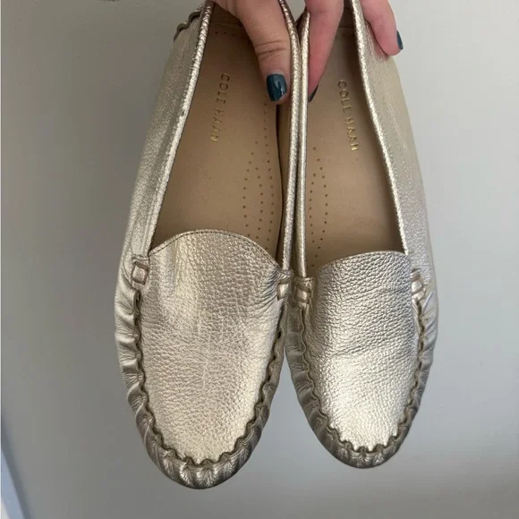 Brand New Cole Haan Metallic Loafer - Picture 7 of 7